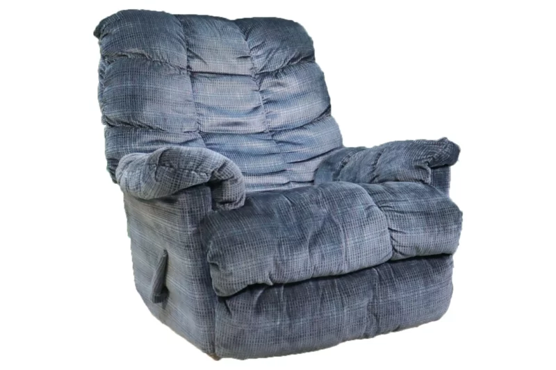 BlueFabricRecliner 1