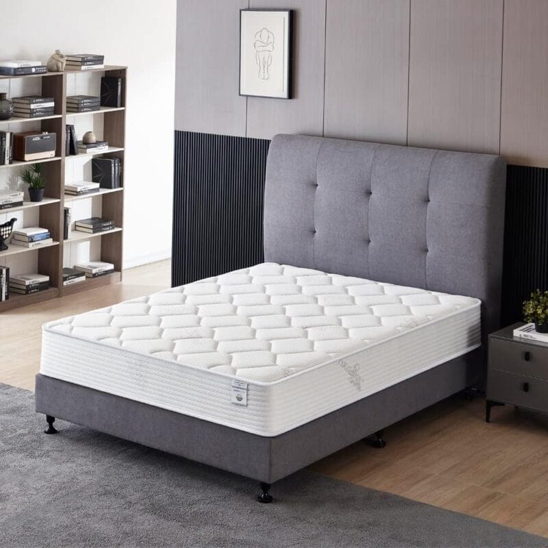 Oliver & Smith Twin 10-Inch Cool Memory Foam Hybrid Mattress (Retail: $135) - Image 3